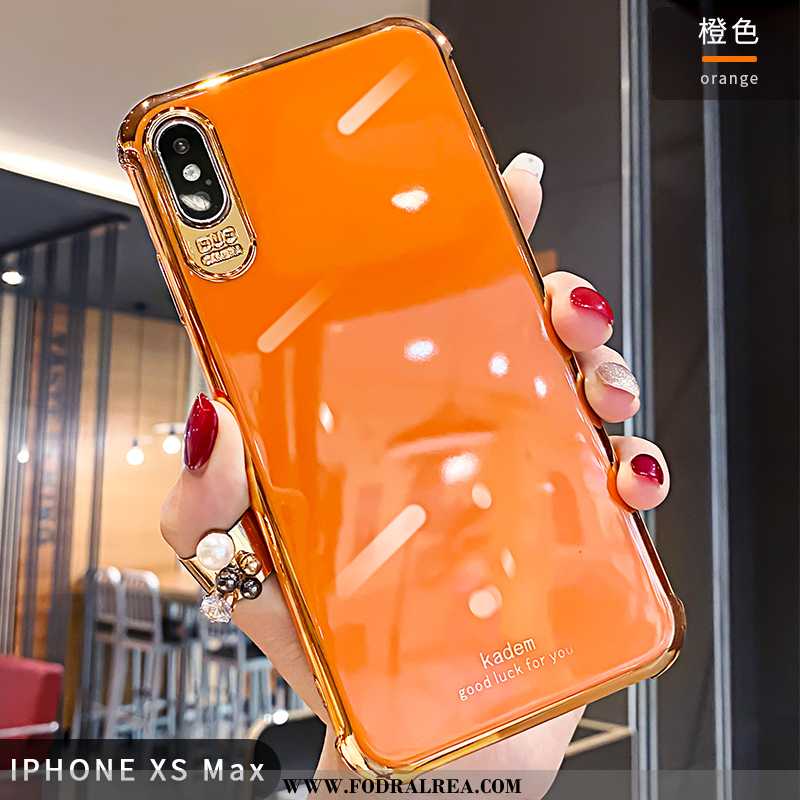 Skal iPhone Xs Max Kreativa Vind Net Red, Fodral iPhone Xs Max Trend Silikon Grön