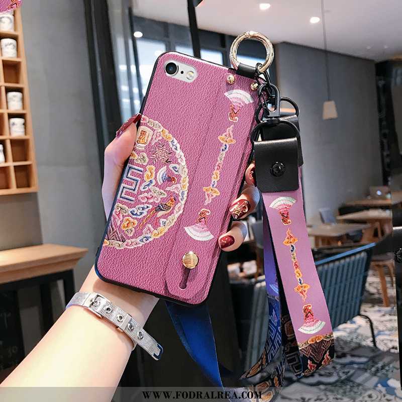 Skal iPhone Xs Max Lättnad Vind Rosa, Fodral iPhone Xs Max Hängande Nacke Palats Rosa