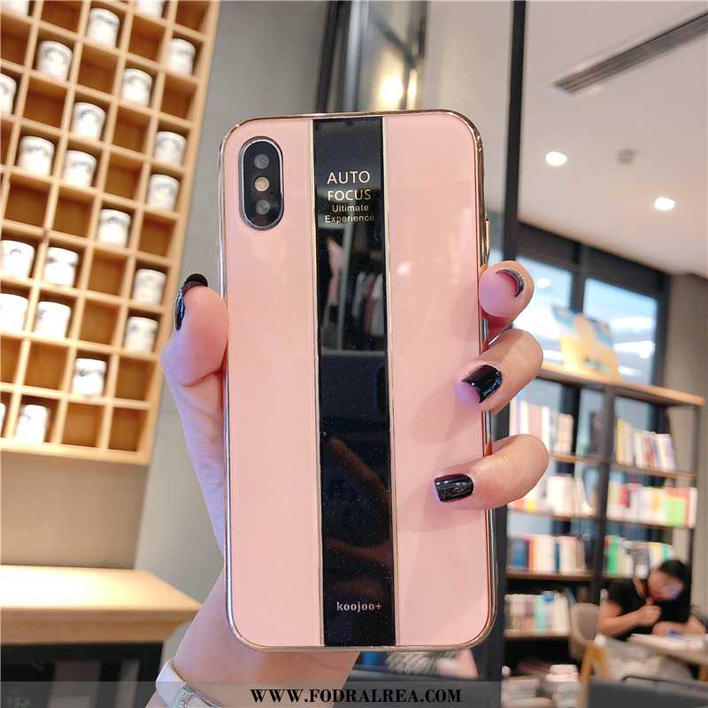 Skal iPhone Xs Tunn Rosa Skydd, Fodral iPhone Xs Mjuk Enkel