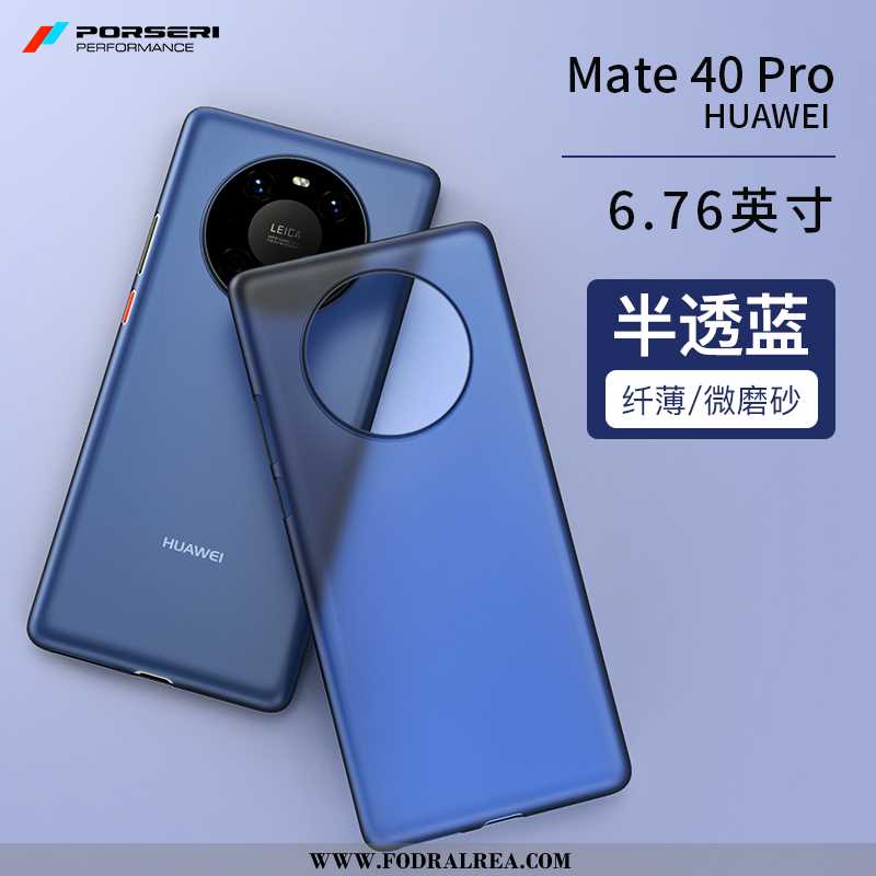 Fodral Huawei Mate 40 Pro Tunn Mönster Blå, Skal Huawei Mate 40 Pro Skydd Blå