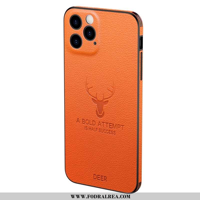 Fodral iPhone 12 Pro Max Mönster Mobil Telefon Skal, Skal iPhone 12 Pro Max Trend Kvalitet Orange