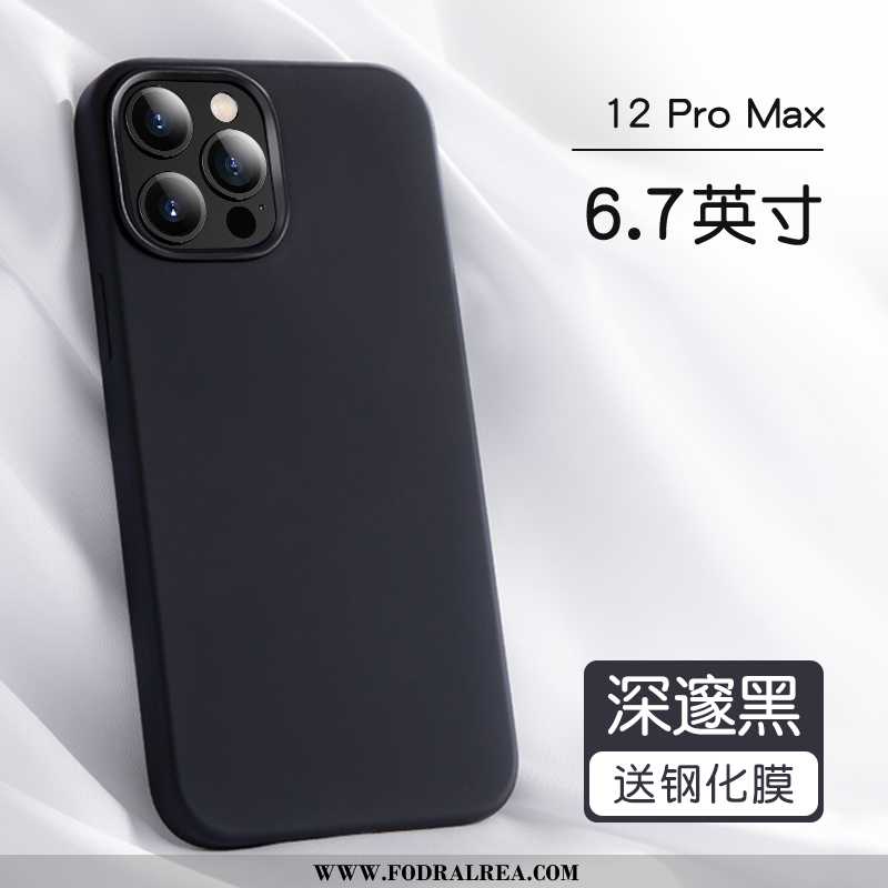 Fodral iPhone 12 Pro Max Personlighet Silikon Purpur, Skal iPhone 12 Pro Max Trend Skydd Lila