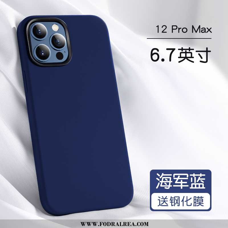 Fodral iPhone 12 Pro Max Personlighet Silikon Purpur, Skal iPhone 12 Pro Max Trend Skydd Lila