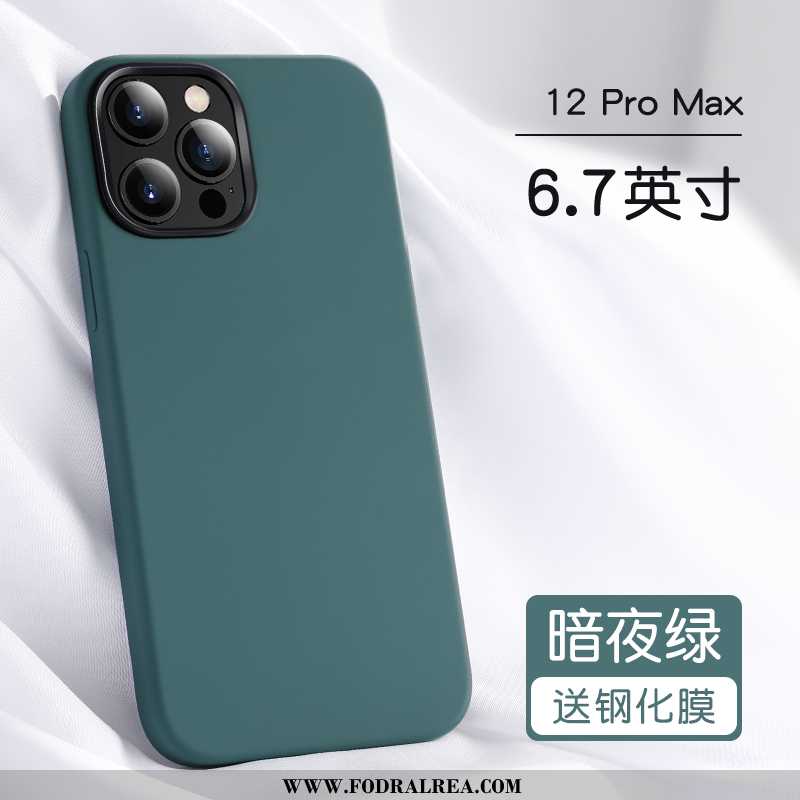 Fodral iPhone 12 Pro Max Personlighet Silikon Purpur, Skal iPhone 12 Pro Max Trend Skydd Lila