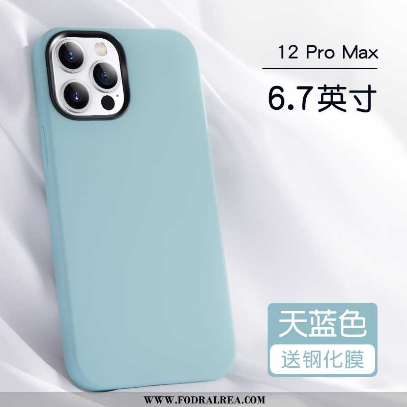 Fodral iPhone 12 Pro Max Personlighet Silikon Purpur, Skal iPhone 12 Pro Max Trend Skydd Lila