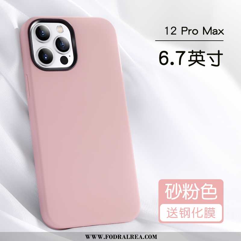 Fodral iPhone 12 Pro Max Personlighet Silikon Purpur, Skal iPhone 12 Pro Max Trend Skydd Lila