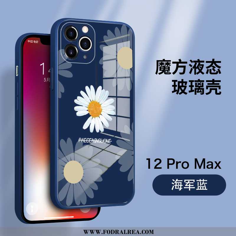 Fodral iPhone 12 Pro Max Personlighet Tusensköna Super, Skal iPhone 12 Pro Max Trend Par Blå