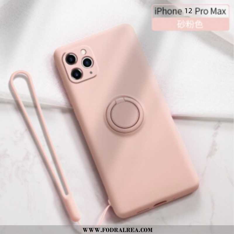 Fodral iPhone 12 Pro Max Tunn Ny Fallskydd, Skal iPhone 12 Pro Max Silikon All Inclusive Rosa