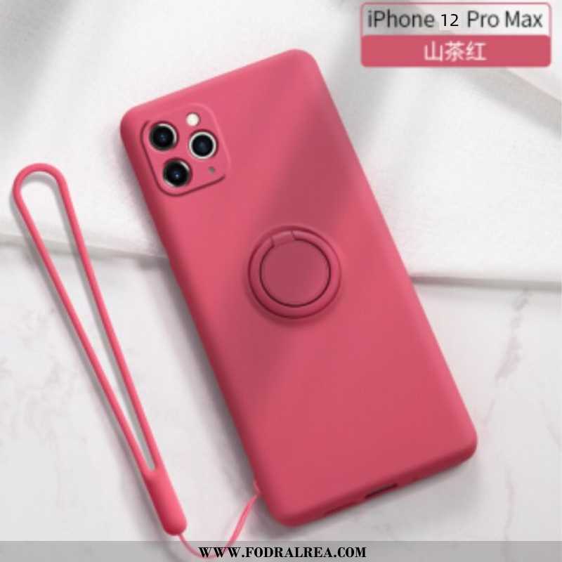 Fodral iPhone 12 Pro Max Tunn Ny Fallskydd, Skal iPhone 12 Pro Max Silikon All Inclusive Rosa