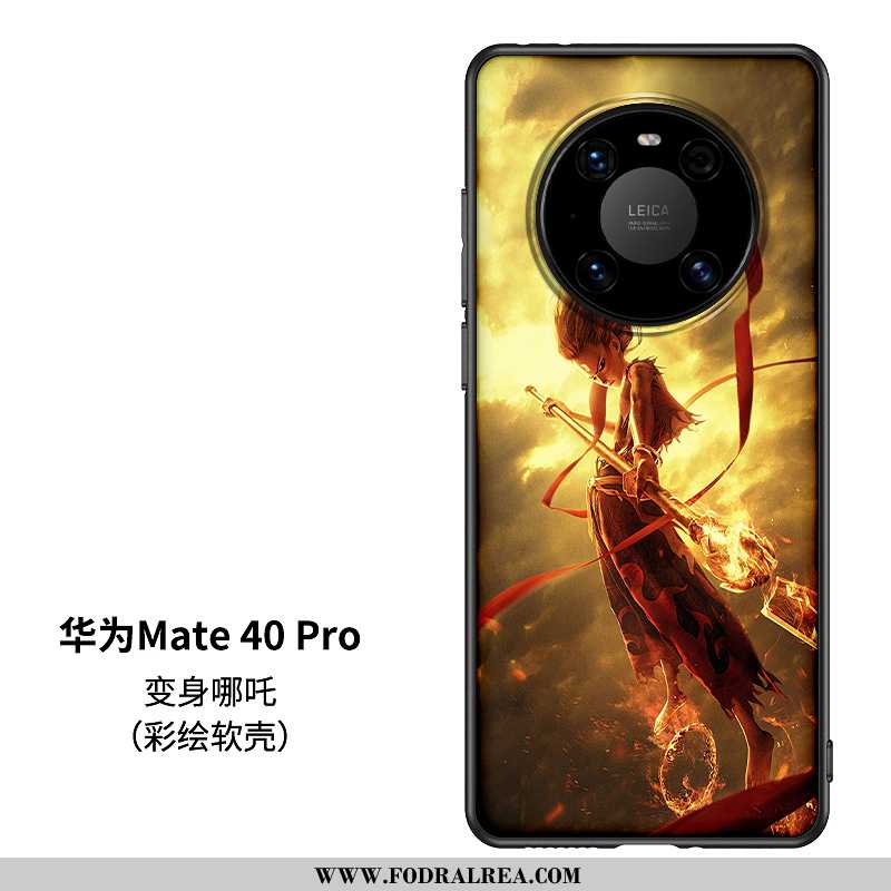 Skal Huawei Mate 40 Pro Personlighet Par Silikon, Fodral Huawei Mate 40 Pro Kreativa Kinesisk Stil K