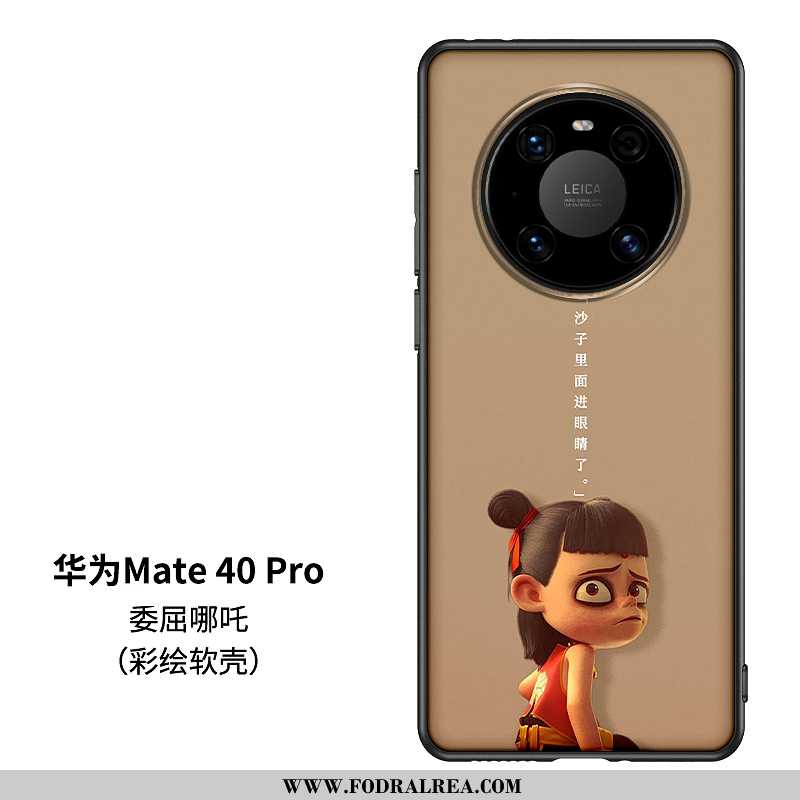 Skal Huawei Mate 40 Pro Personlighet Par Silikon, Fodral Huawei Mate 40 Pro Kreativa Kinesisk Stil K