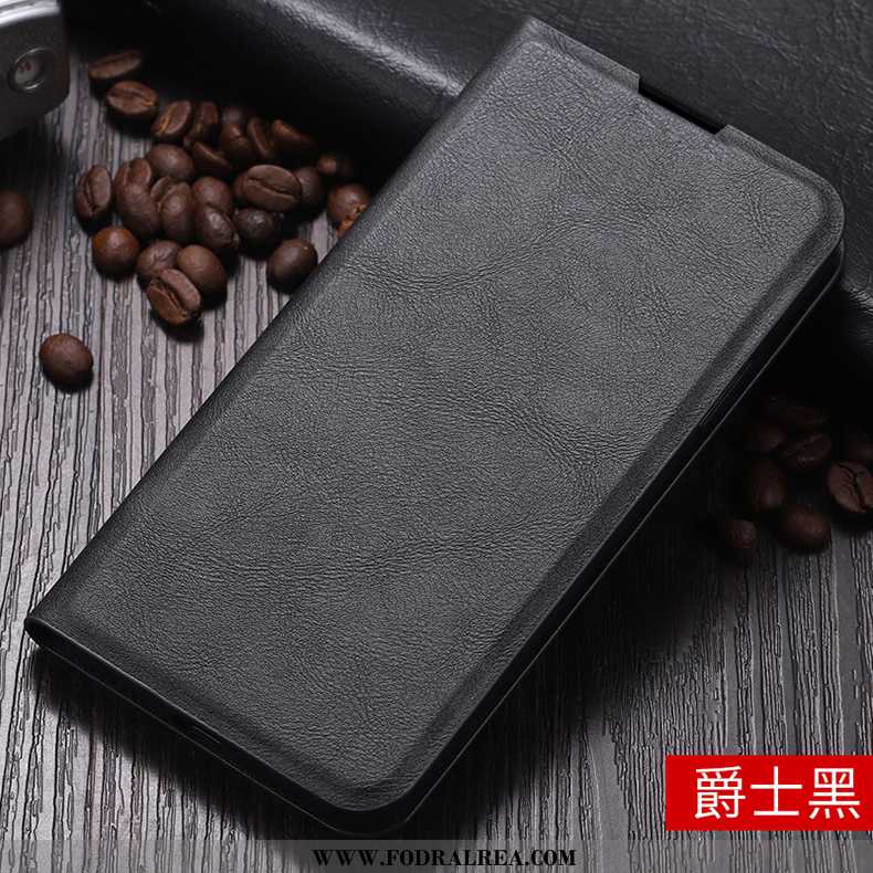 Skal Xiaomi Redmi 9 Läderfodral Täcka Ny, Fodral Xiaomi Redmi 9 Enkel Reversibel Vinröd