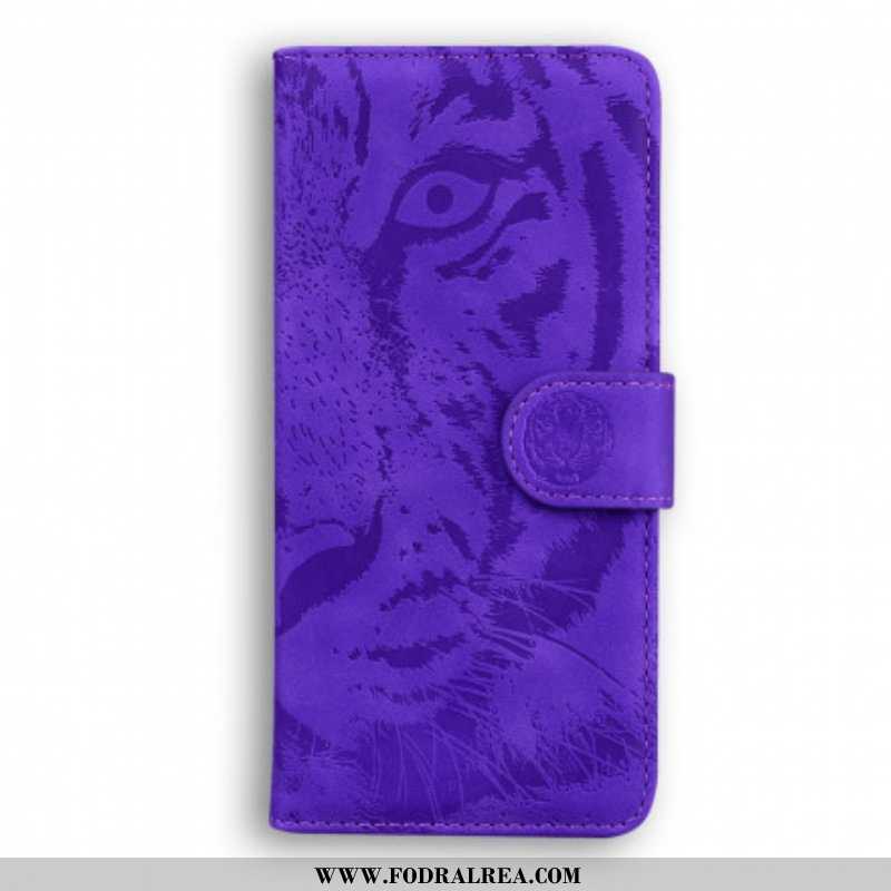 Fodral Huawei P50 Pro Tiger Face Print