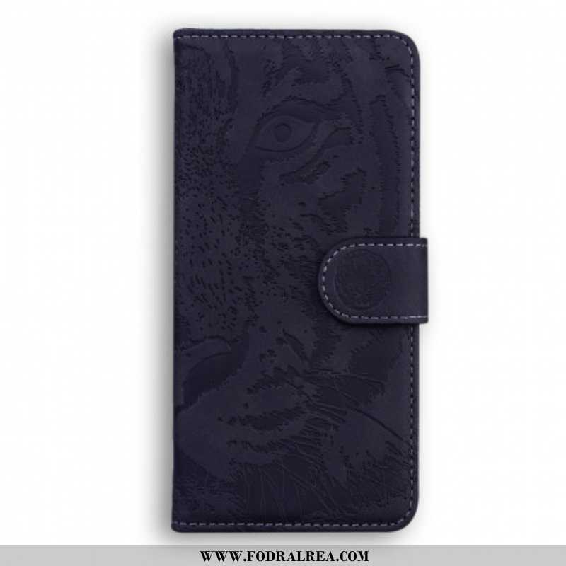 Fodral Huawei P50 Tiger Face Print