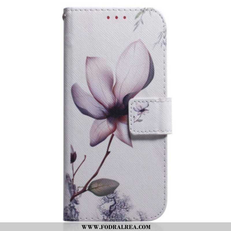 Fodral OnePlus Nord 2T 5G Med Kedjar Strappy Rose Flower