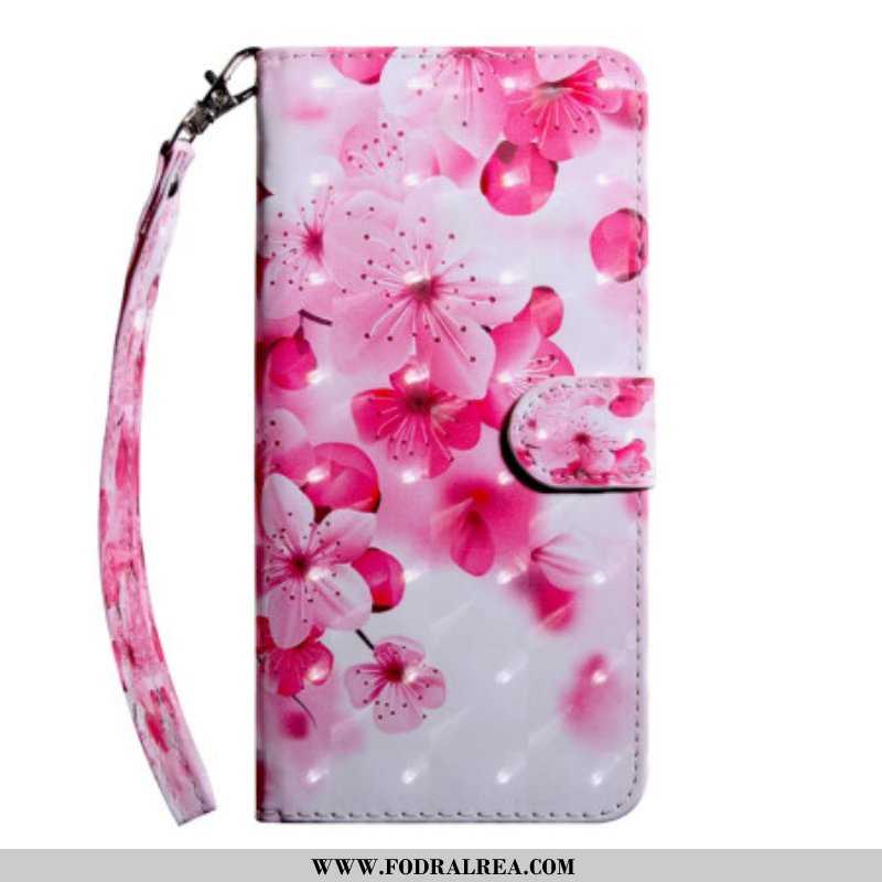 Fodral Oppo A94 5G Rosblommor Med Snodd