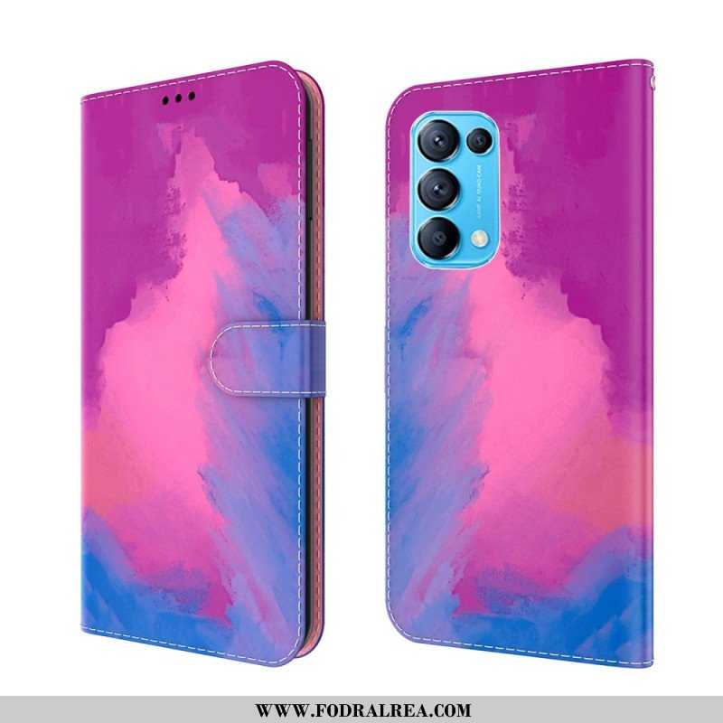 Fodral Oppo Find X3 Lite Vattenfärg