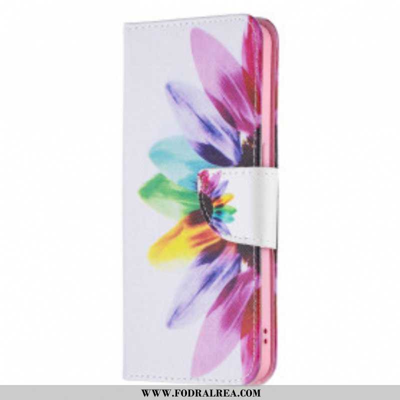 Fodral Oppo Reno 6 5G Akvarell Blomma