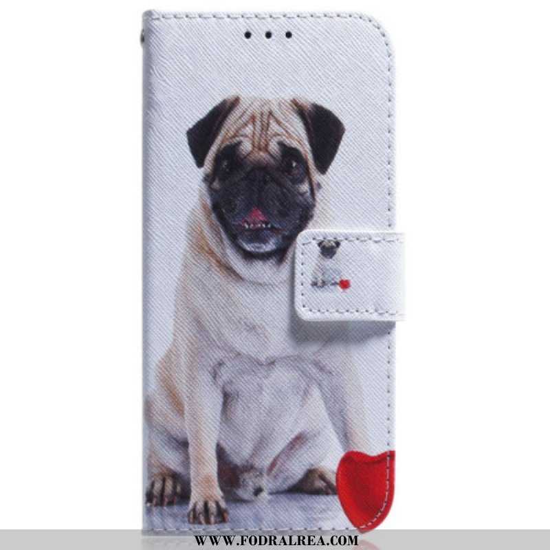 Fodral Oppo Reno 8 Pro Med Kedjar Pretty Pug In Strap