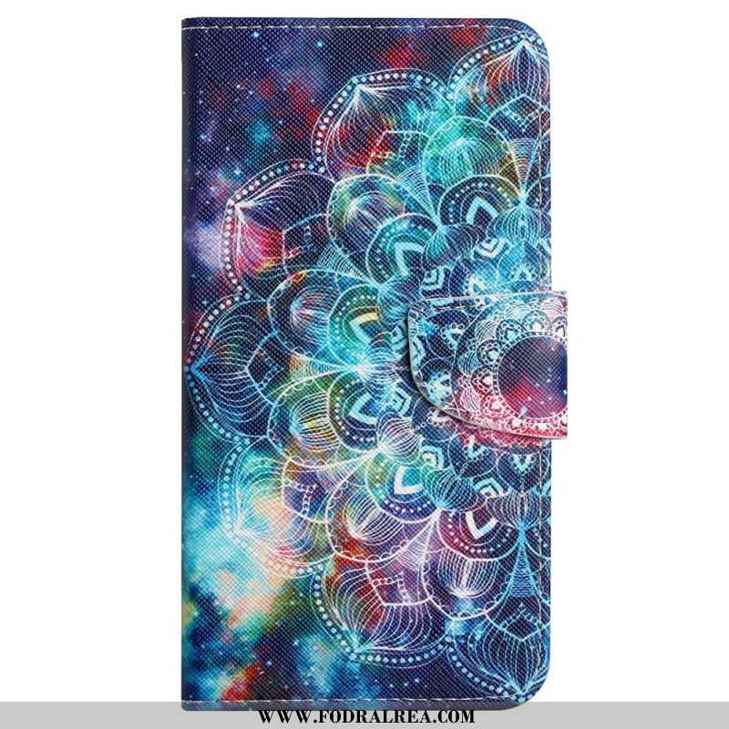 Fodral Samsung Galaxy A13 Med Kedjar Flashig Strappy Mandala