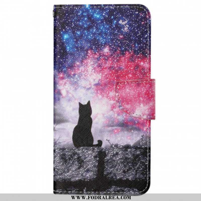 Fodral Samsung Galaxy A13 Skylight Cat