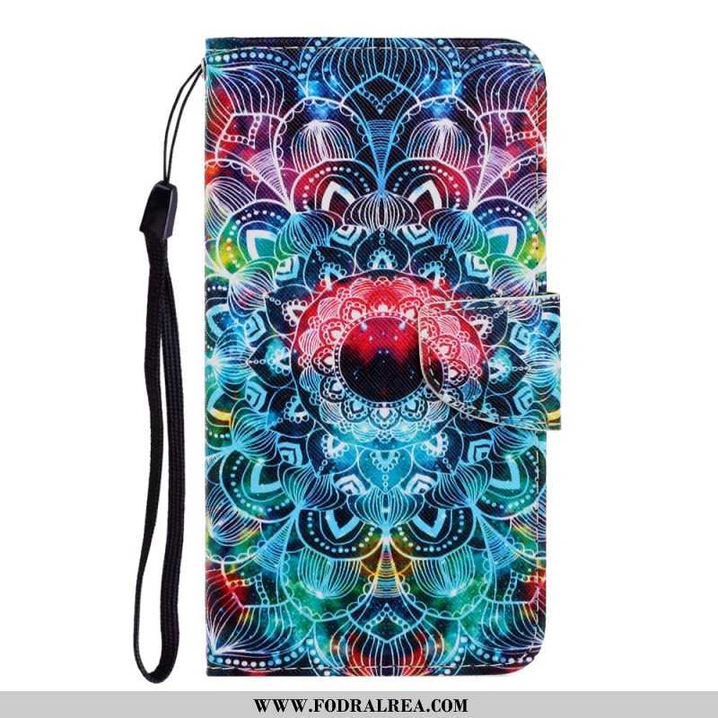 Fodral Samsung Galaxy A54 5G Med Kedjar Strappy Mandala