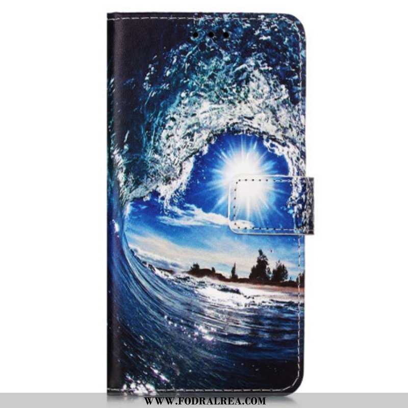 Fodral Samsung Galaxy A54 5G Med Kedjar Älskar Thong Wave