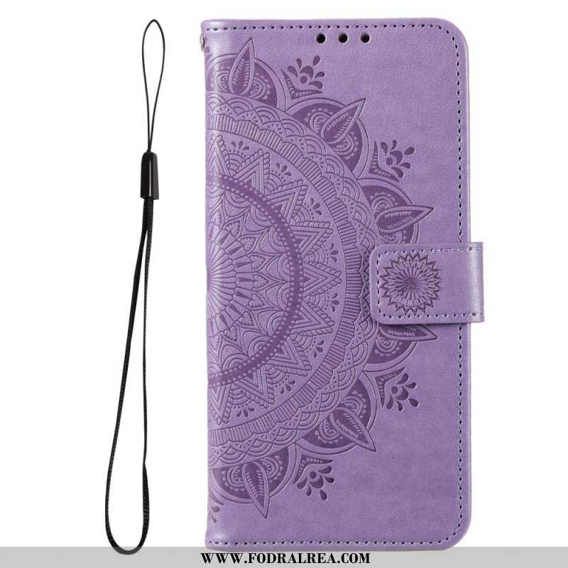 Fodral Samsung Galaxy M33 5G Med Kedjar Strappy Sun Mandala