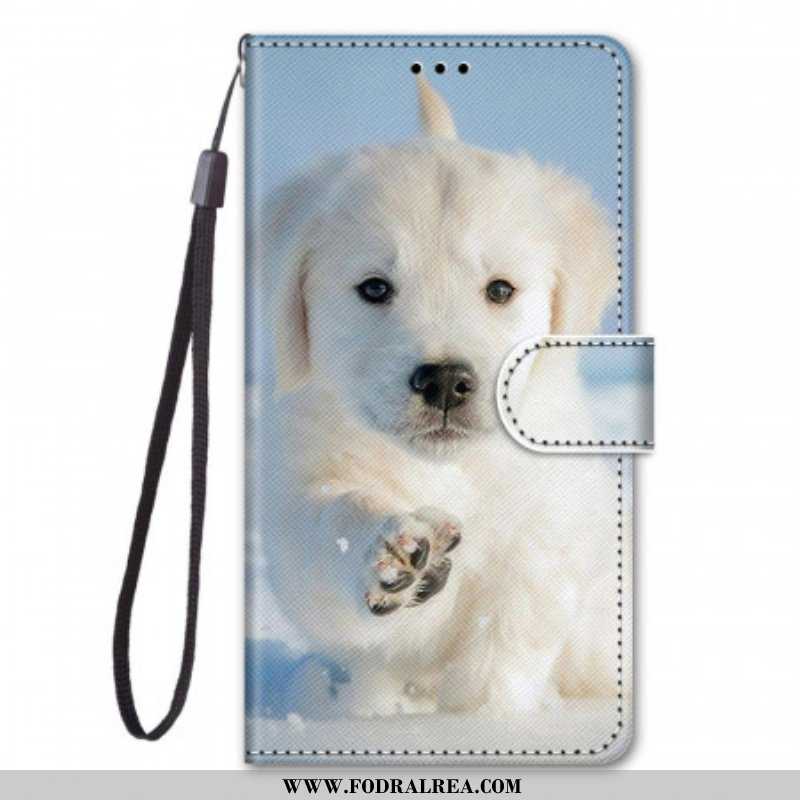 Fodral Samsung Galaxy M53 5G Med Kedjar Thong Hund