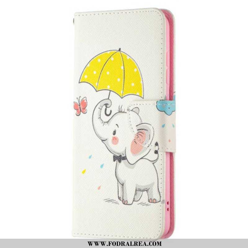 Fodral Samsung Galaxy S21 FE Baby Elefant