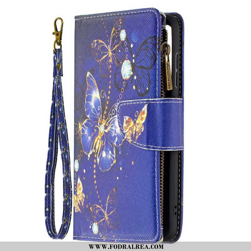 Fodral Samsung Galaxy S21 FE Butterflies Butterflies Zip Pouch