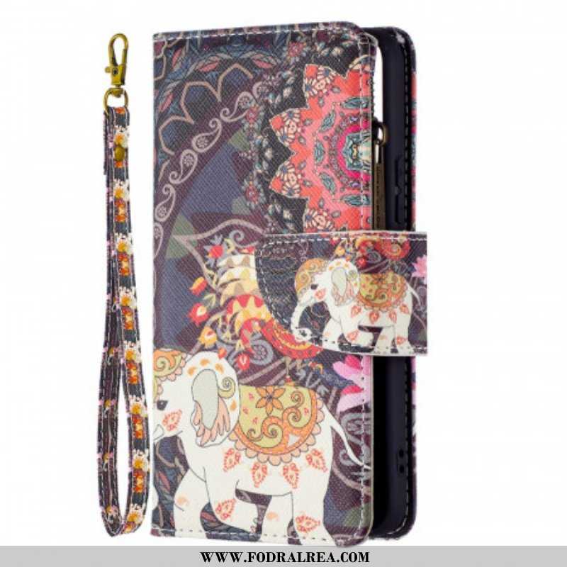 Fodral Samsung Galaxy S22 5G Elephant Zip-ficka