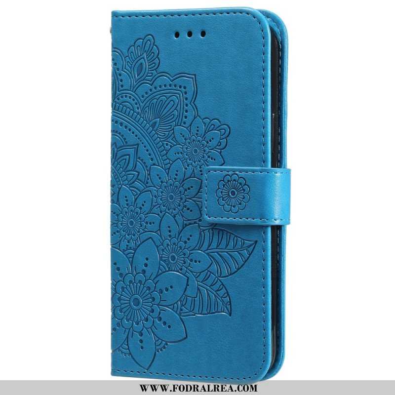 Fodral Samsung Galaxy S22 Ultra 5G Blomma Mandala