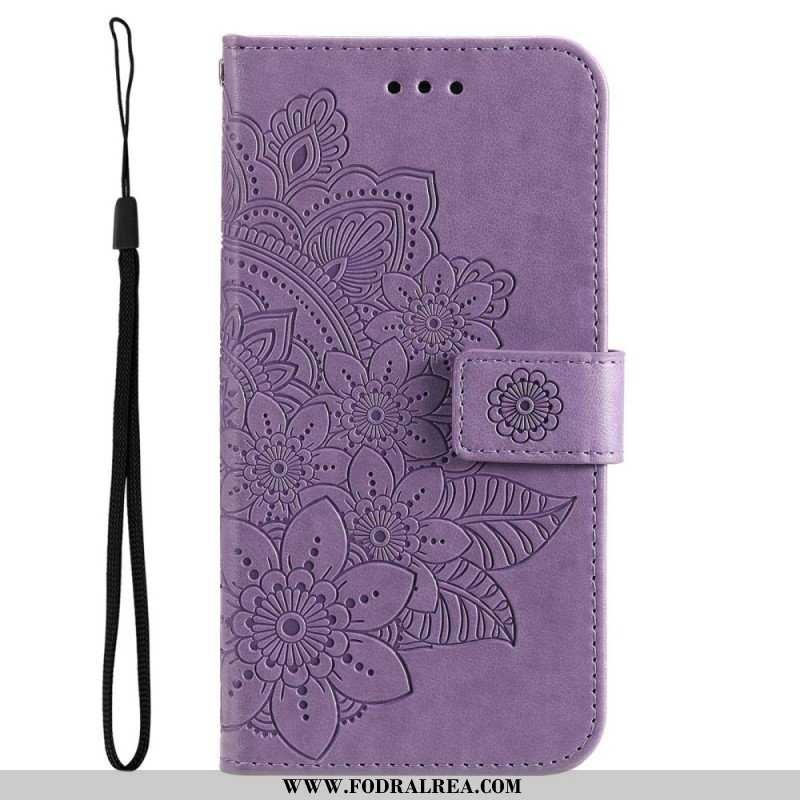 Fodral Samsung Galaxy S23 Plus 5G Med Kedjar Strappy Mandala