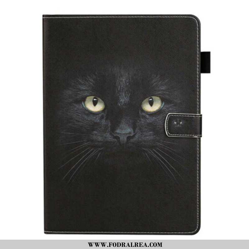 Fodral Samsung Galaxy Tab S8 / Tab S7 Svart Katt