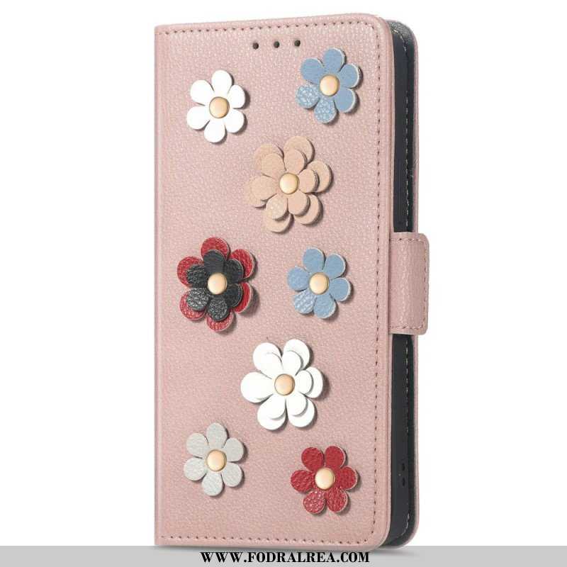 Fodral Sony Xperia 1 IV Dekorativa Blommor