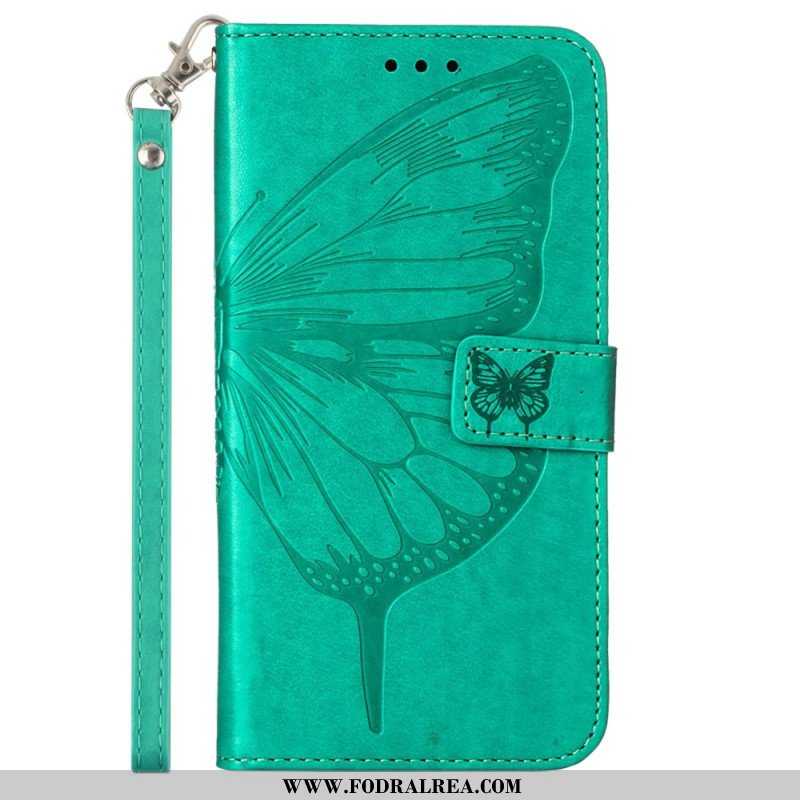 Fodral Sony Xperia 5 IV Med Kedjar Barock Strappy Butterfly