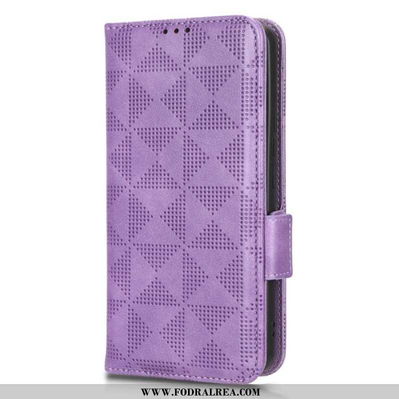 Fodral Xiaomi 12T / 12T Pro Retro Stil Trianglar