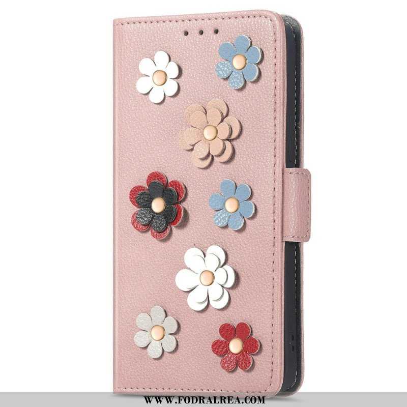 Fodral Xiaomi 13 Dekorativa Blommor