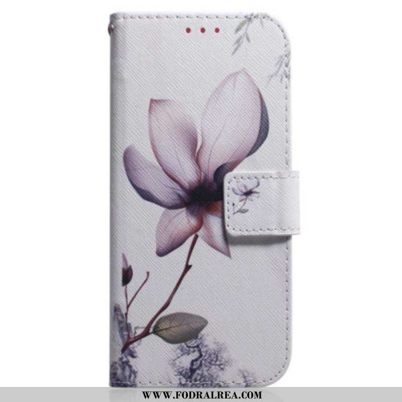 Fodral Xiaomi 13 Med Kedjar Strappy Rose Flower