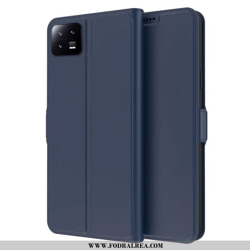 Fodral Xiaomi 13 Pro Smal Lädereffekt