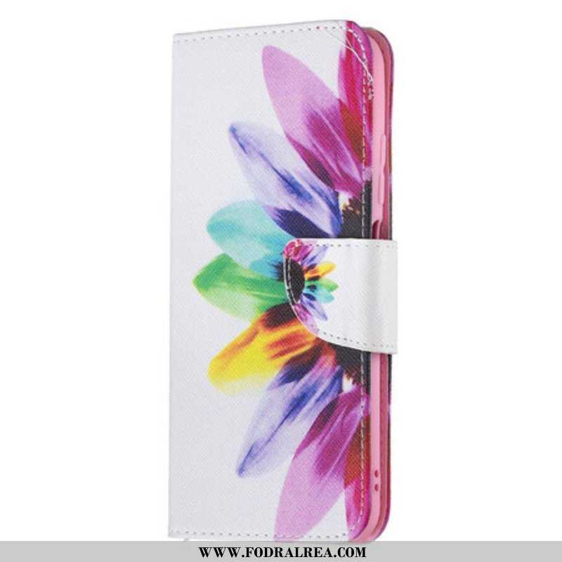 Fodral Xiaomi Redmi Note 10 5G Akvarell Blomma