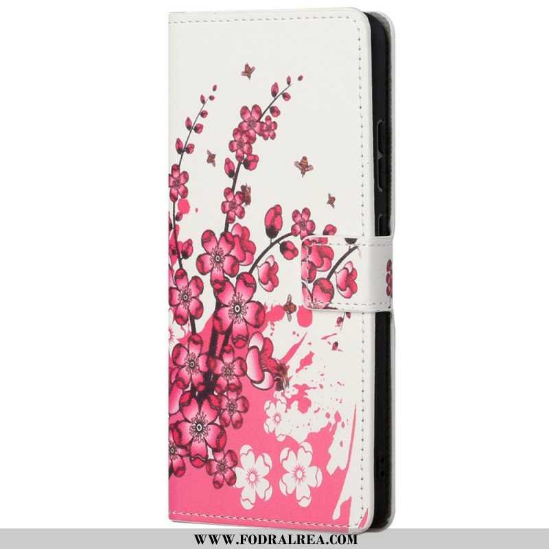 Fodral Xiaomi Redmi Note 11 Pro / 11 Pro 5G Tropiska Blommor