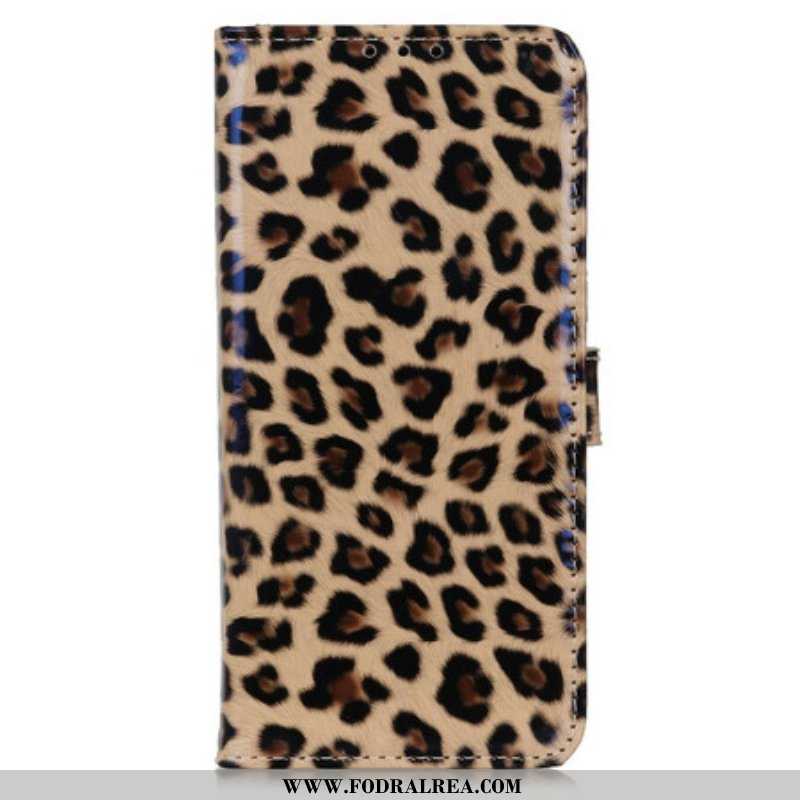 Fodral iPhone 13 Pro Max Vanlig Leopard