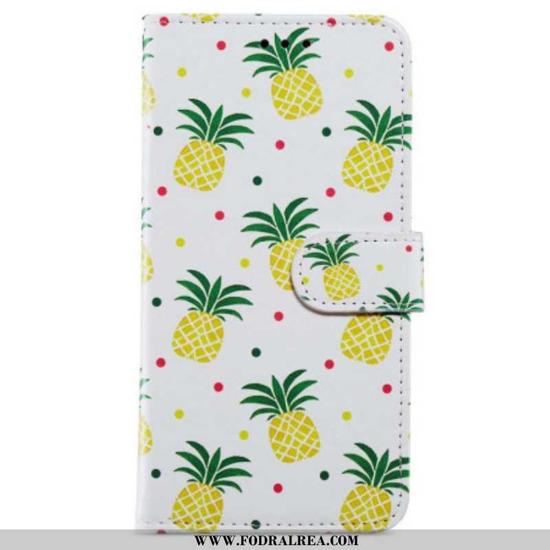 Fodral iPhone 15 Med Kedjar Ananas Med Rem