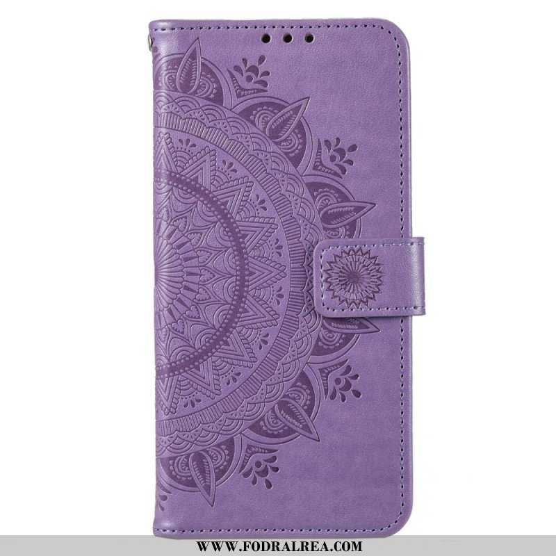 Folio-fodral Moto G73 5G Sol Mandala