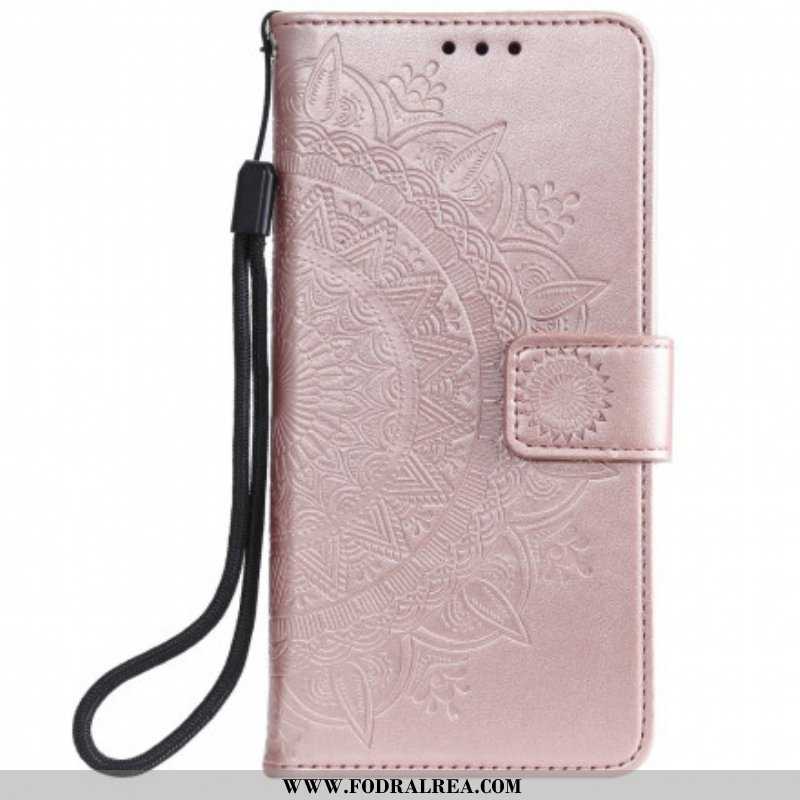 Folio-fodral Oppo Reno 6 5G Sol Mandala