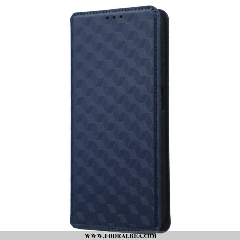 Folio-fodral Samsung Galaxy A14 / A14 5G Läderfodral 3d-mönster