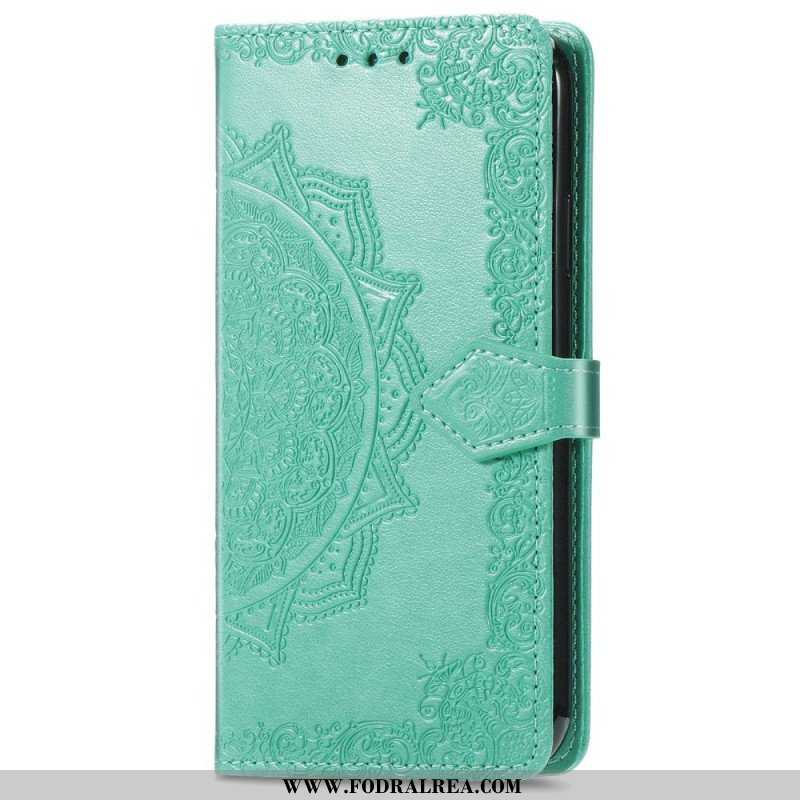 Folio-fodral Samsung Galaxy A14 / A14 5G Vintage Mandala