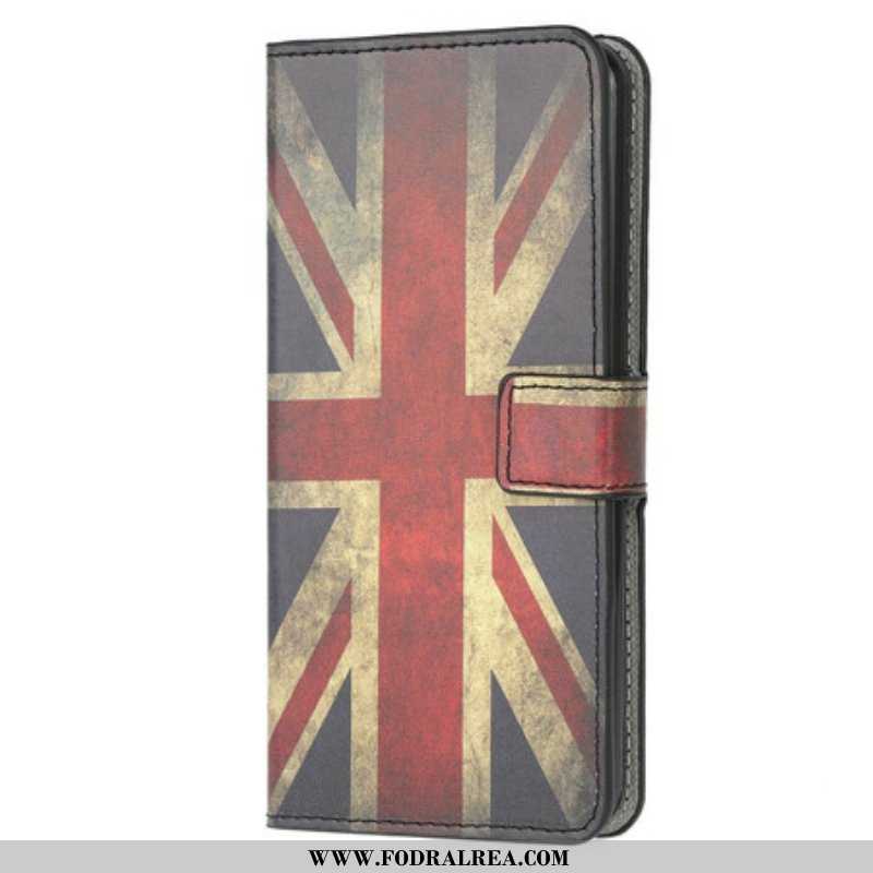 Folio-fodral Samsung Galaxy A42 5G Englands Flagga